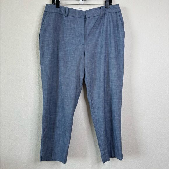 Talbots Women’s Sz 18WP High-Waist Hampshire Ankle Pants Pull-On Office Career - Picture 1 of 7